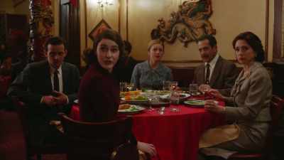 Okay, if we're gonna stay,
we should probably - The Marvelous Mrs. Maisel