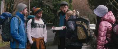 - Okay, so we've got a fouror
five hour hike to Mercy Falls. - Mercy Falls