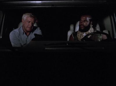 Okay, we've got
a minute and 31 seconds - The A-Team