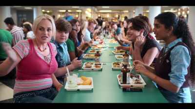 Okay, what is with
this enormous lunch table? - Senior Year