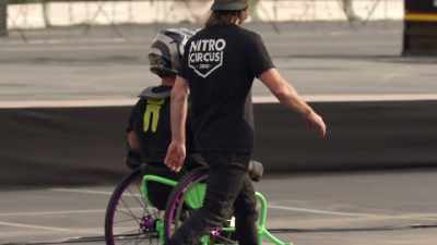 - Okay, Wheelz only gets
one more attempt. - America's Got Talent: Extreme