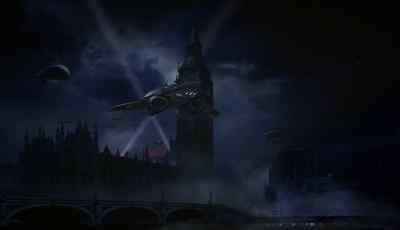 - Okay. You have an invisible spaceship.
-Yeah. - Doctor Who