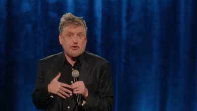Old comedian railing
against young people." - Craig Ferguson: I'm So Happy