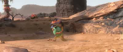 Old lady down! - The Croods