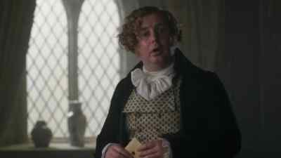 Old Nat Pearce, my attorney,
riddled with gout. - Poldark