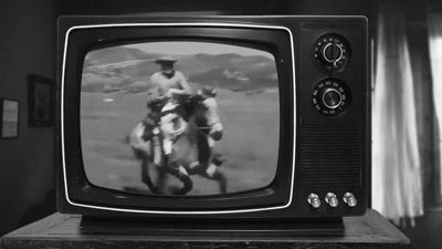 [old Western music playing] - Sound of the Police