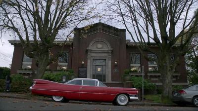 (OLDIES MUSIC PLAYING
ON CAR STEREO) - Grimm
