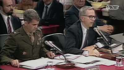 -Oliver North had written
a proposal called Rex 84 - While The Rest Of Us Die