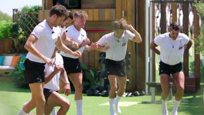 OLIVIA: And then we gave them
a good workout, - Love Island