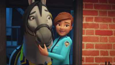 Olivia, dear, you're great
with robot things, - LEGO Friends: Girls on a Mission