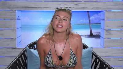 OLIVIA:
I haven't gone in hard, - Love Island