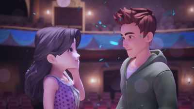 OLIVIA: Less wind, Zobo.[ZOBO WHIRRING] - LEGO Friends: Girls on a Mission