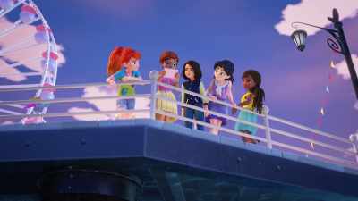 OLIVIA:
Those pillars should hold - LEGO Friends: Girls on a Mission