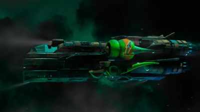 -[ominous booming]
-[thunder cracking] - Vagrant Queen