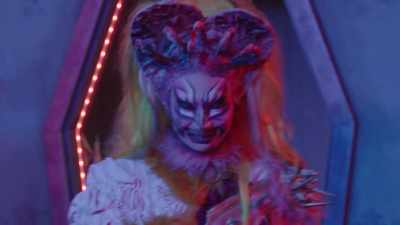 [ominous electronic
music continues] - The Boulet Brothers' Dragula: Titans
