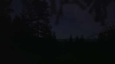 -[ominous music playing]
-[crickets chirping] - Expedition Bigfoot