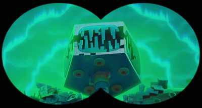 [ominous music playing] - Plankton: The Movie