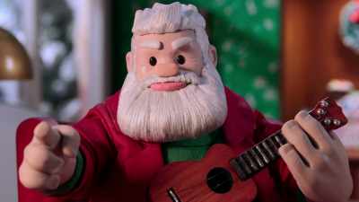 (ominous music playing) - Santa Inc.