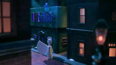 (ominous music playing) - Santa Inc.