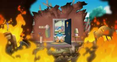 (ominous music) - Legend of the Three Caballeros