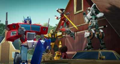 [ominous music] - Transformers: EarthSpark