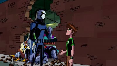 [ OMNITRIX POWERS DOWN ]
>> Ben: YOU OKAY? - Ben 10: Omniverse