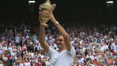 On 17th July, 2017 in London, - Roger Federer: A Champions Journey