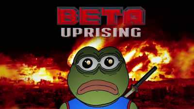 On 4chan, you see something
totally new called the... - Feels Good Man