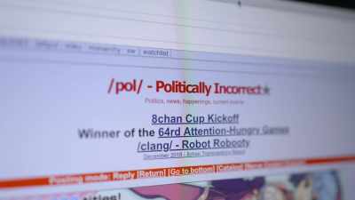 On 8chan, there are
hundreds of boards, - Q: Into the Storm
