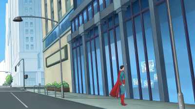 On a
crime spree downtown, - My Adventures with Superman