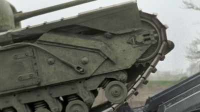 On a larger scale, engineers were insuring - Greatest Events of World War II in Colour