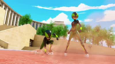 On a pris assez de vitesse. - Miraculous: Tales of Ladybug & Cat Noir
