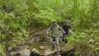 On a recent rappelling trip,
he found the last remnants of - Restaurants at the End of the World