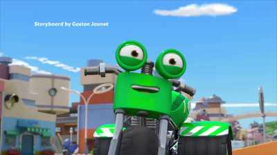 - On an actual,
real construction job? - Ricky Zoom