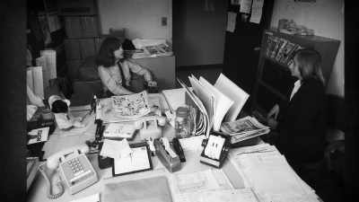 On any typical day at Marvel Comic,
there was an open door policy, - Marvel's Behind the Mask