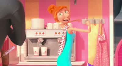 Okay that's weird Why are you hereOn assignment from Silas I'm your new partnerYayWhat No no yayRamsbottom didn't say anything about a partnerWell it seems that because of your checkered pasteveryone else refused to work with youBut not me I stepped upAnd - Despicable Me 2