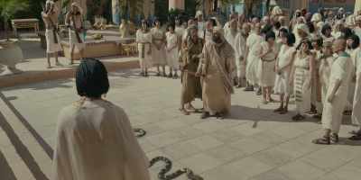 On behalf of myself and my son, - Testament: The Story of Moses