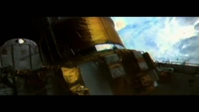 On board the space shuttle
Atlantis, - Nova