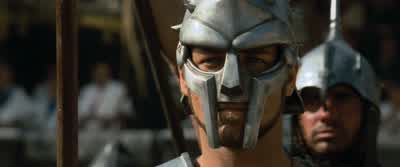 On this daywe reach back to hallowed antiquityto bring you a re creation of the second fallof mighty CarthageOn the barren plain of Zamathere stood the invincible armiesof the barbarian HannibalFerocious mercenaries and warriorsfrom all brute nationsbent - Gladiator