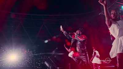 On descend, on descend, - Apple Music Live: Burna Boy