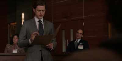 On February 20th, just
before the settlement, - The Good Fight