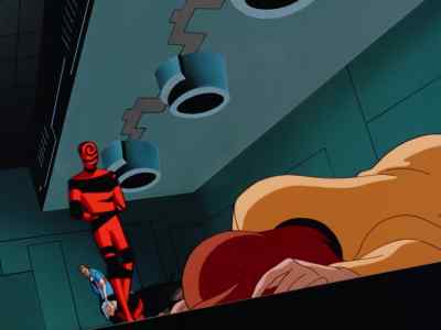 On your feet. - Batman Beyond