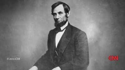 >>> ON HIS TRAIN TRIP FROM
SPRINGFIELD TO D. C., ABRAHAM - Lincoln: Divided We Stand