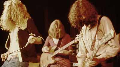 On lead guitar, Jimmy Page. - They All Came Out to Montreux