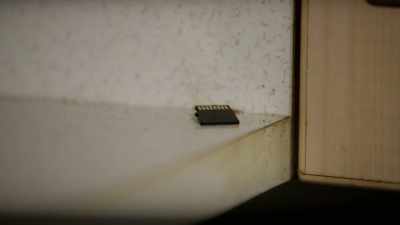 -On this occasion, found pushed
behind the doorframe - Britain’s Most Evil Killers