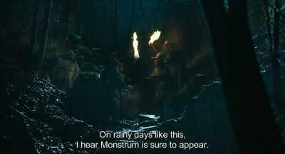 On rainy days like this,
I hear monstrum is sure to appear. - Monstrum