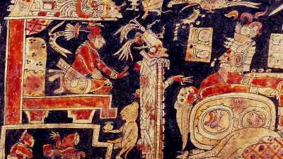 On sacred altars,
ceremonies would be held - Lost Treasures of the Maya