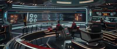On screen. - Star Trek: Strange New Worlds