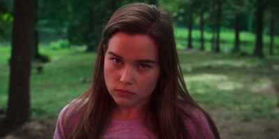On my shoulder.
When you invited me to Noah's party. - First Kill