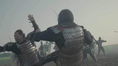 On the battlefield at Bosworth, - The Game of Crowns: The Tudors